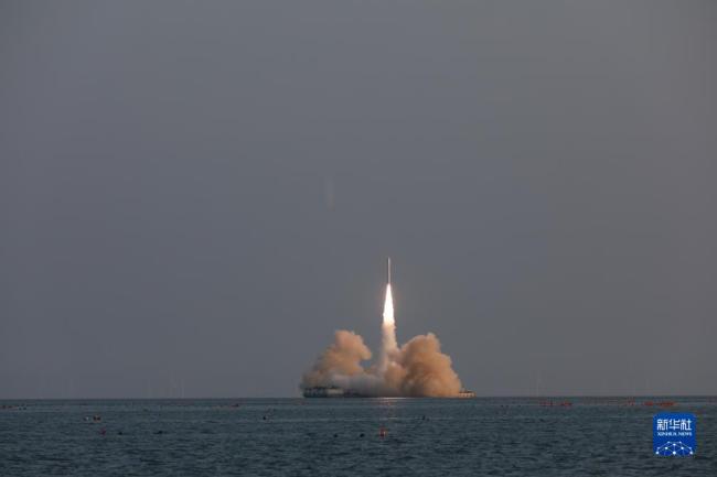 谷神星(xīng)一号海射型(xíng)運載火箭成(chéng)功發射