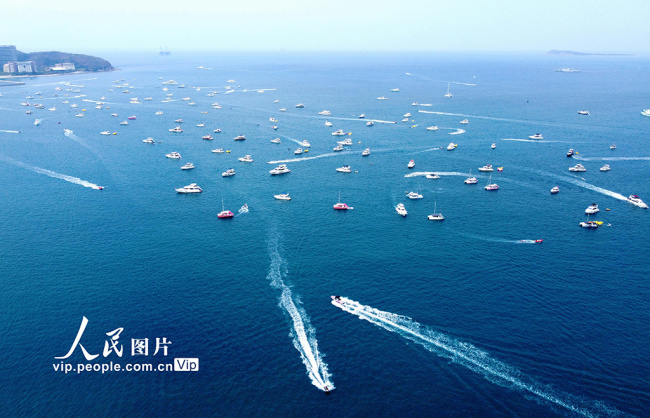 海南三亞：千(qiān)帆出海