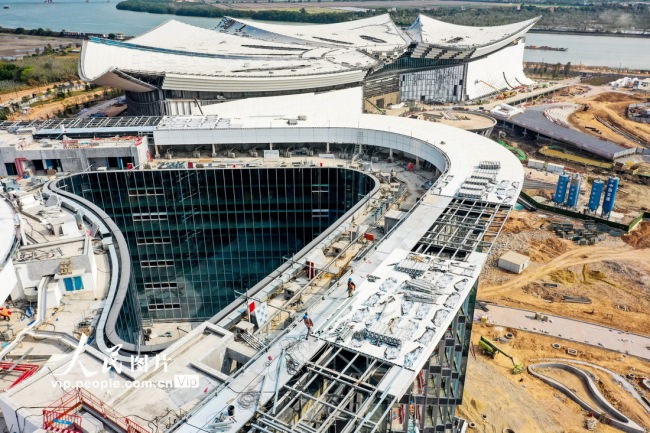 廣東廣(guang)州：國際金(jīn)融論壇會(hui)址建設如(rú)火如荼