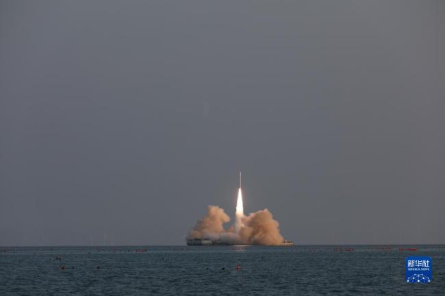 谷神星(xīng)一号海射型(xing)運載火箭成(chéng)功發射