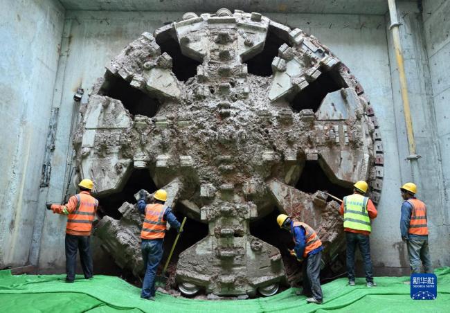 合肥軌道(dào)交通4号線(xian)南延線全(quán)線“洞通”