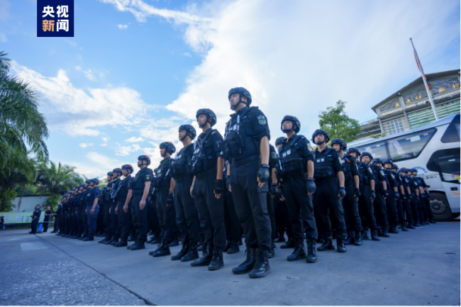 1207名(ming)緬北涉我(wo)國電詐犯(fan)罪嫌疑人(rén)移交我方(fang)